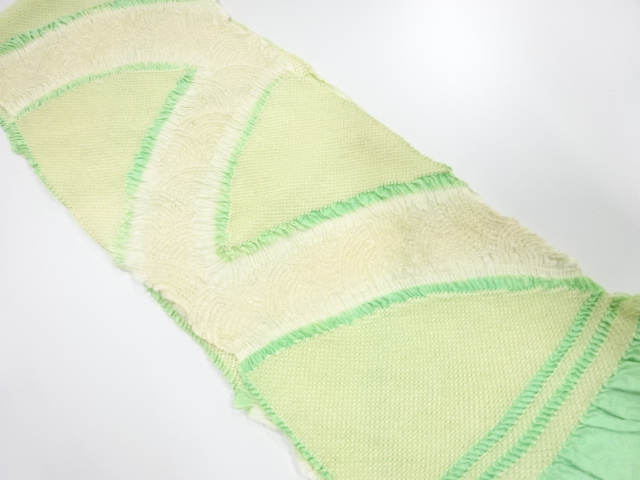 正絹　振袖用　絞り　帯揚げ